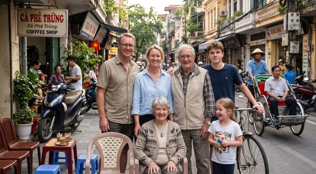 multigenerational family travel vietnam