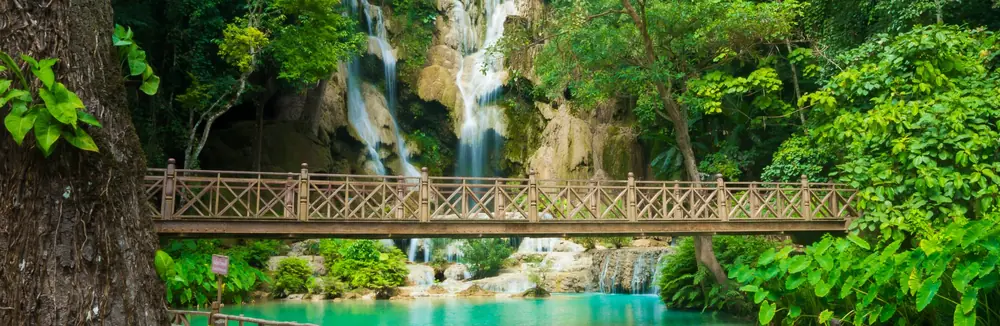 Kuang Si Waterfall near Luang Prabang, Laos