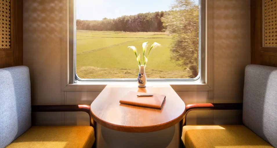 The Vietage luxury train Vietnam